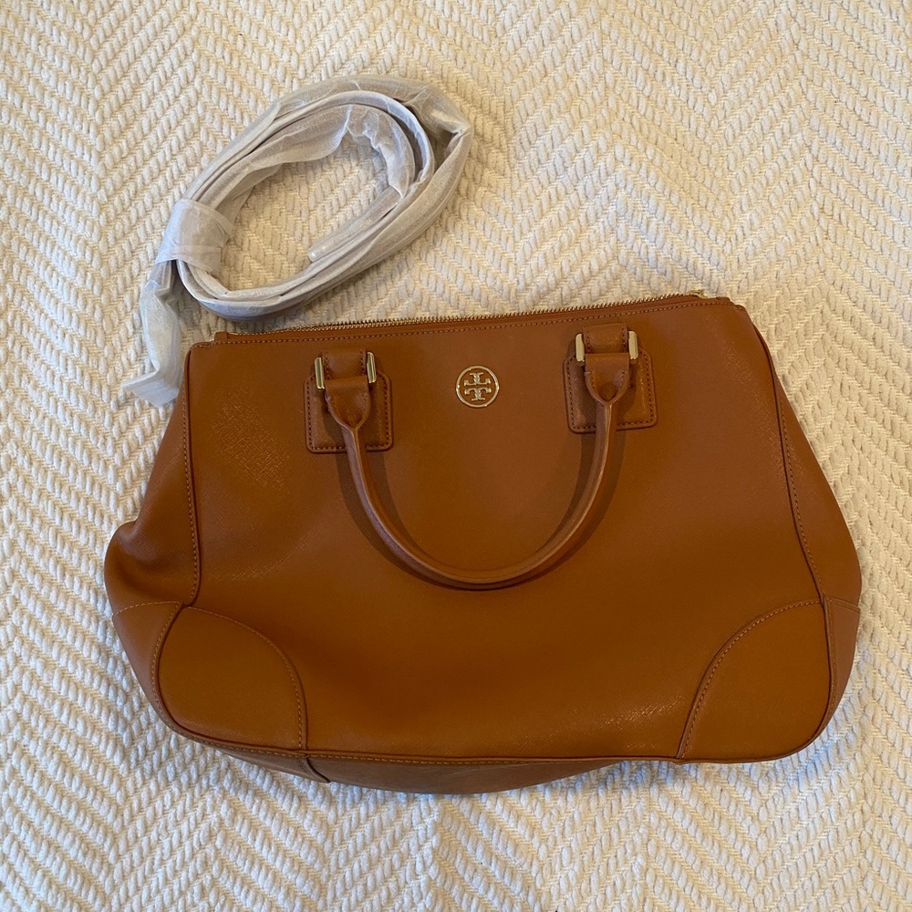 Tory Burch Robinson Double Zip Tote